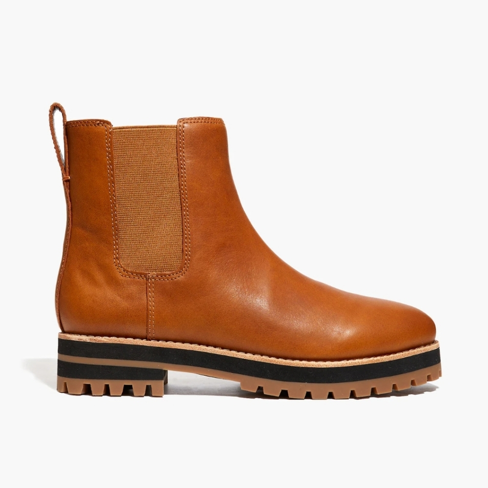Madewell The Ivy Chelsea Boot in Leather
